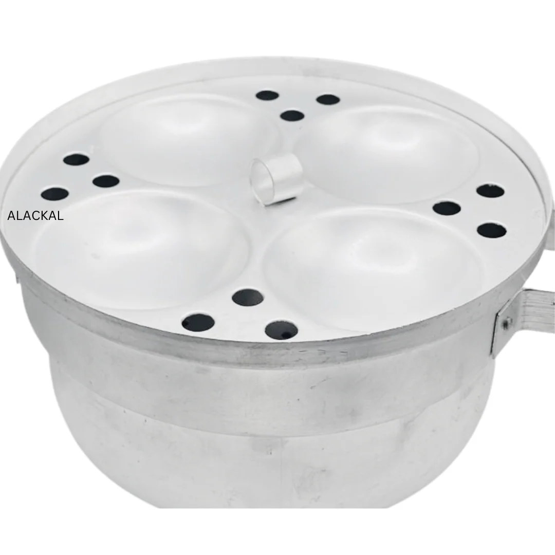 INDALIUM IDILI MAKER | HINDALIUM IDLI POT WITH STEAMER | 7 CAVITY - Image 3