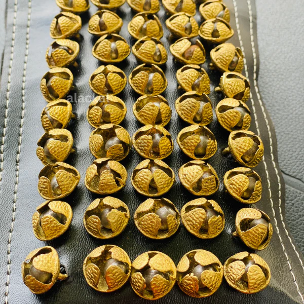 BRASS 5 LAYERED CHILANKA FOR DANCE - Image 3