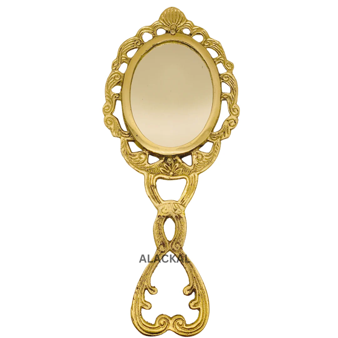 BRASS VALKANNADI ( MIRROR ) - Image 3