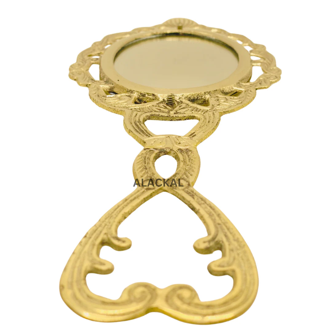 BRASS VALKANNADI ( MIRROR ) - Image 5