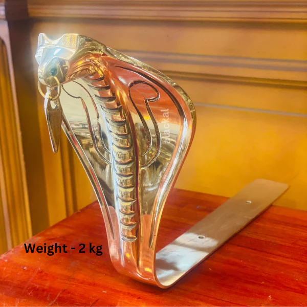 BRONZE NAGAPATHI | NAGARAJAVU FOR TEMPLES IN KERALA - Image 3
