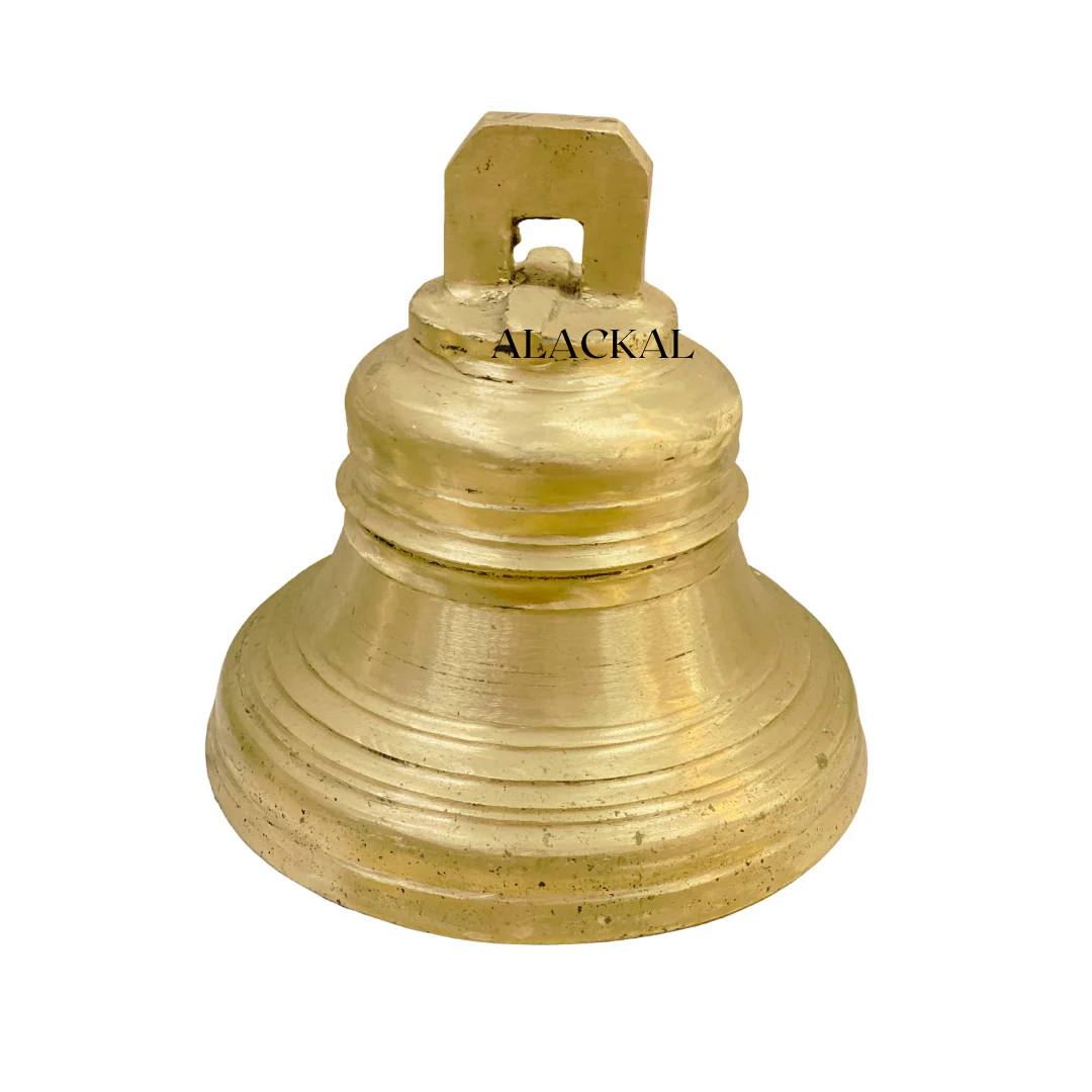 HANDMADE BRONZE CHURCH BELL / PALLI MANI  ( ALL SIZES ARE AVAILABLE ) - Image 11