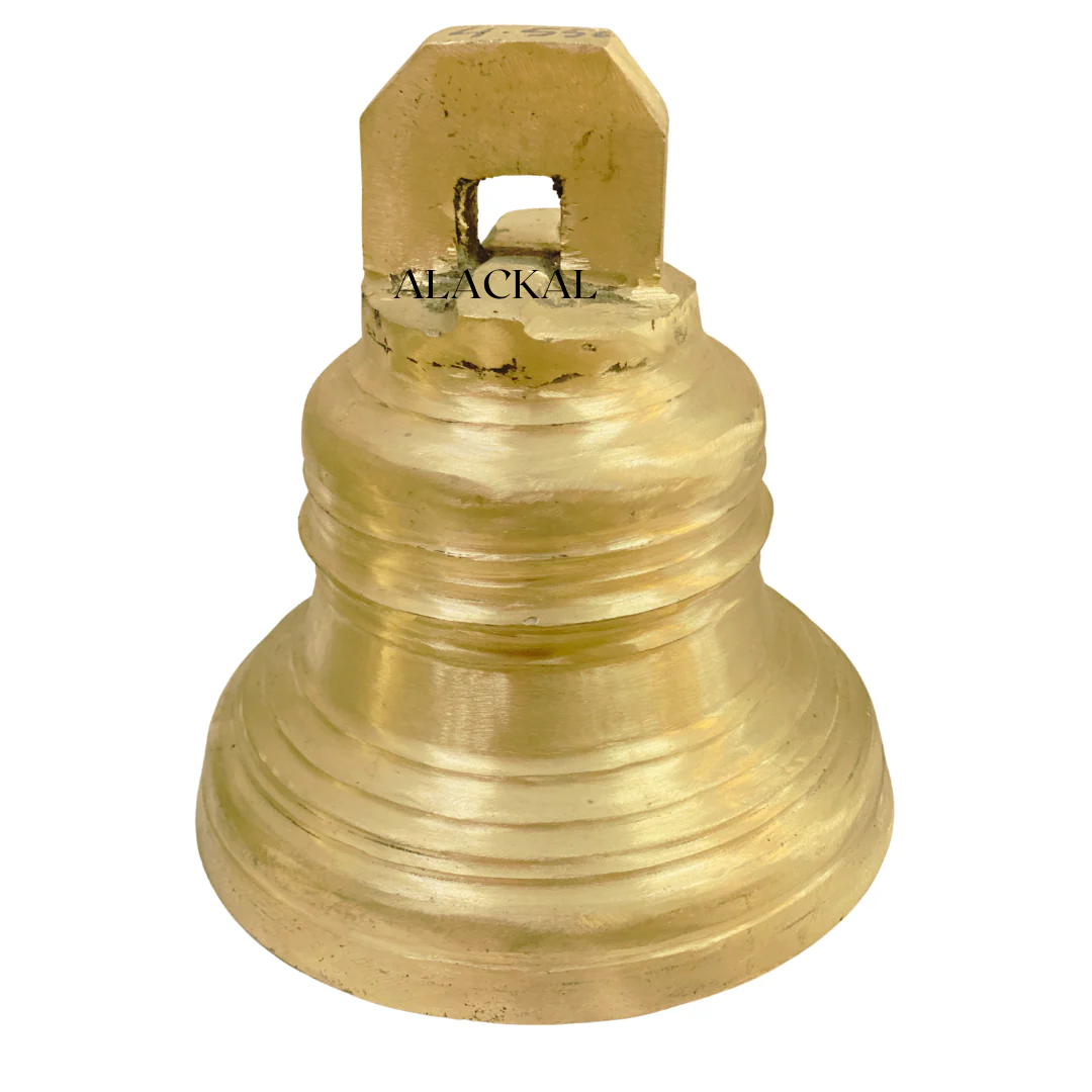HANDMADE BRONZE CHURCH BELL / PALLI MANI  ( ALL SIZES ARE AVAILABLE ) - Image 14