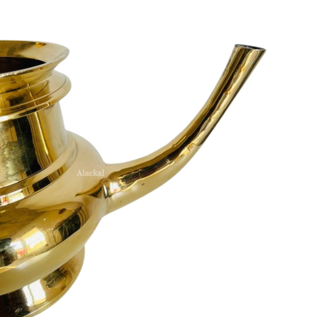HANDMADE BRONZE KINDI | HOLY WATER VESSEL - Image 3