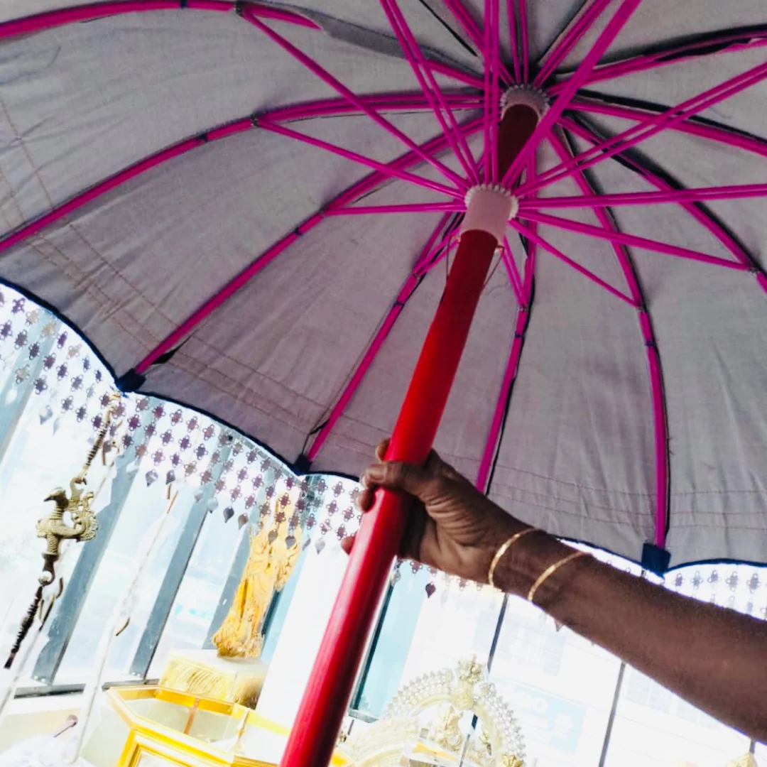 MUTHUKUDA | ROYAL UMBRELLA FOR TEMPLE, CHURCH FESTIVALS | WEDDING EVENTS - Image 3